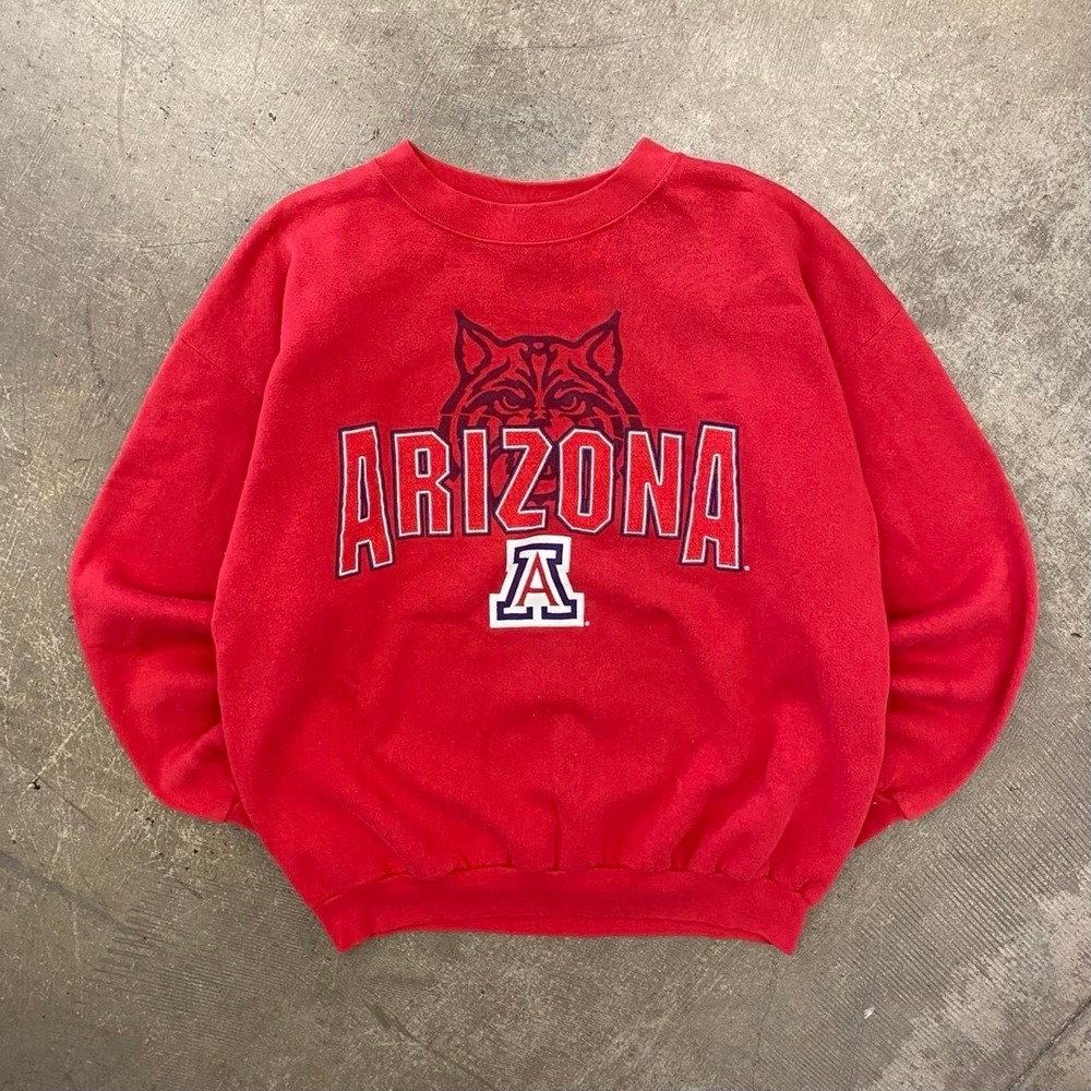 Vintage University of Arizona Wildcats 90s Wilbur Sweatshirt Crewneck XXL